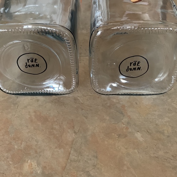 Rae Dunn heavy glass decanter bottles bail & trigger - Picture 6 of 8